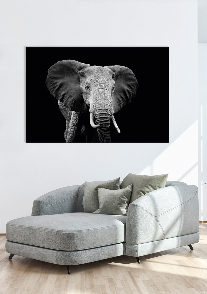 Akustikbild ELEFANT 80x120cm, 7kg
