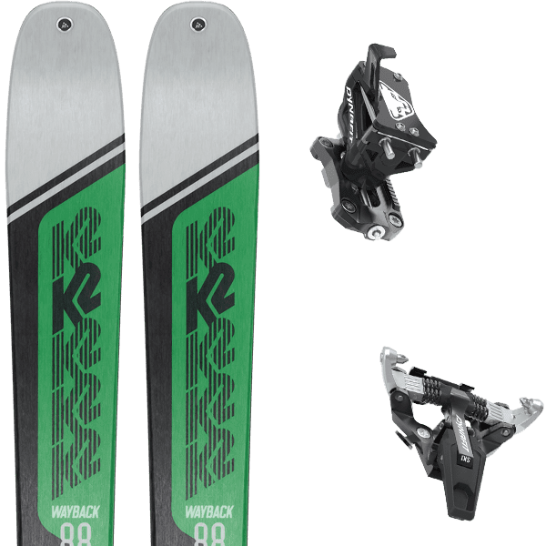 Pack ski de randonnée K2 WAYBACK 88 + Fix