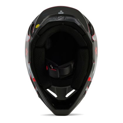 Casque cross Fox V1 - ATLAS 2024 - Gris / Rouge