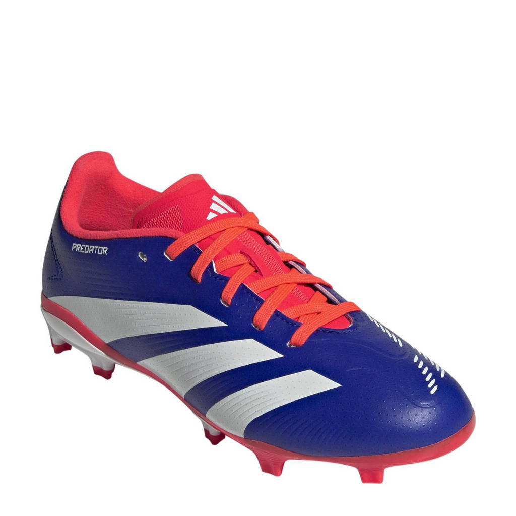 adidas PREDATOR LEAGUEjunior voetbalschoenen blauw/wit/rood