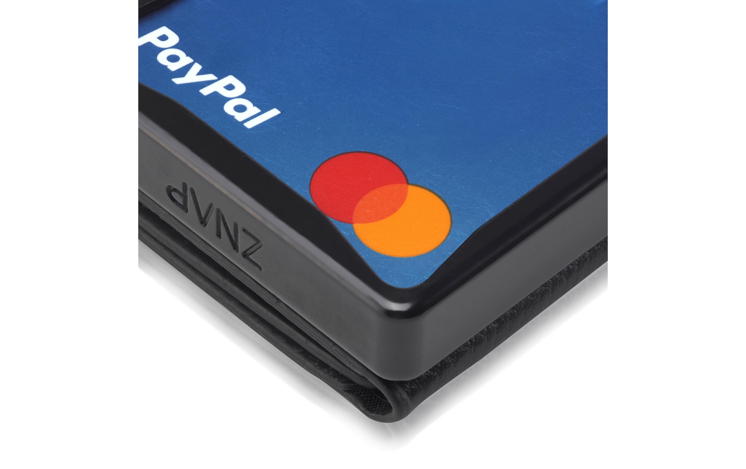 Geldbörse »ZNAP Slim Wallet Glattleder Black, 8er«