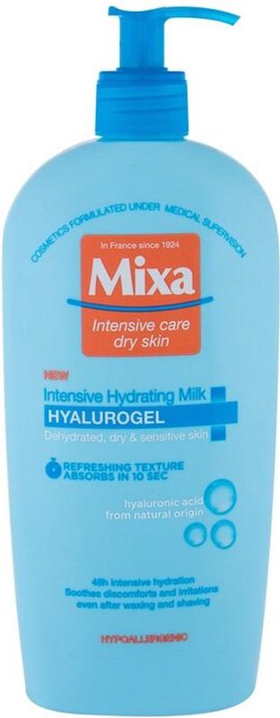 MIXA - Hyalurogel - Bodylotion - 400 ml - Voor Droge en Gevoelige Huid