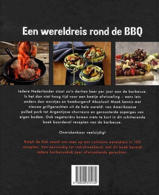 Ralph der Kok - Napoleon Kookboek - BBQ Recepten - Wereldreis - 23 x 27 cm