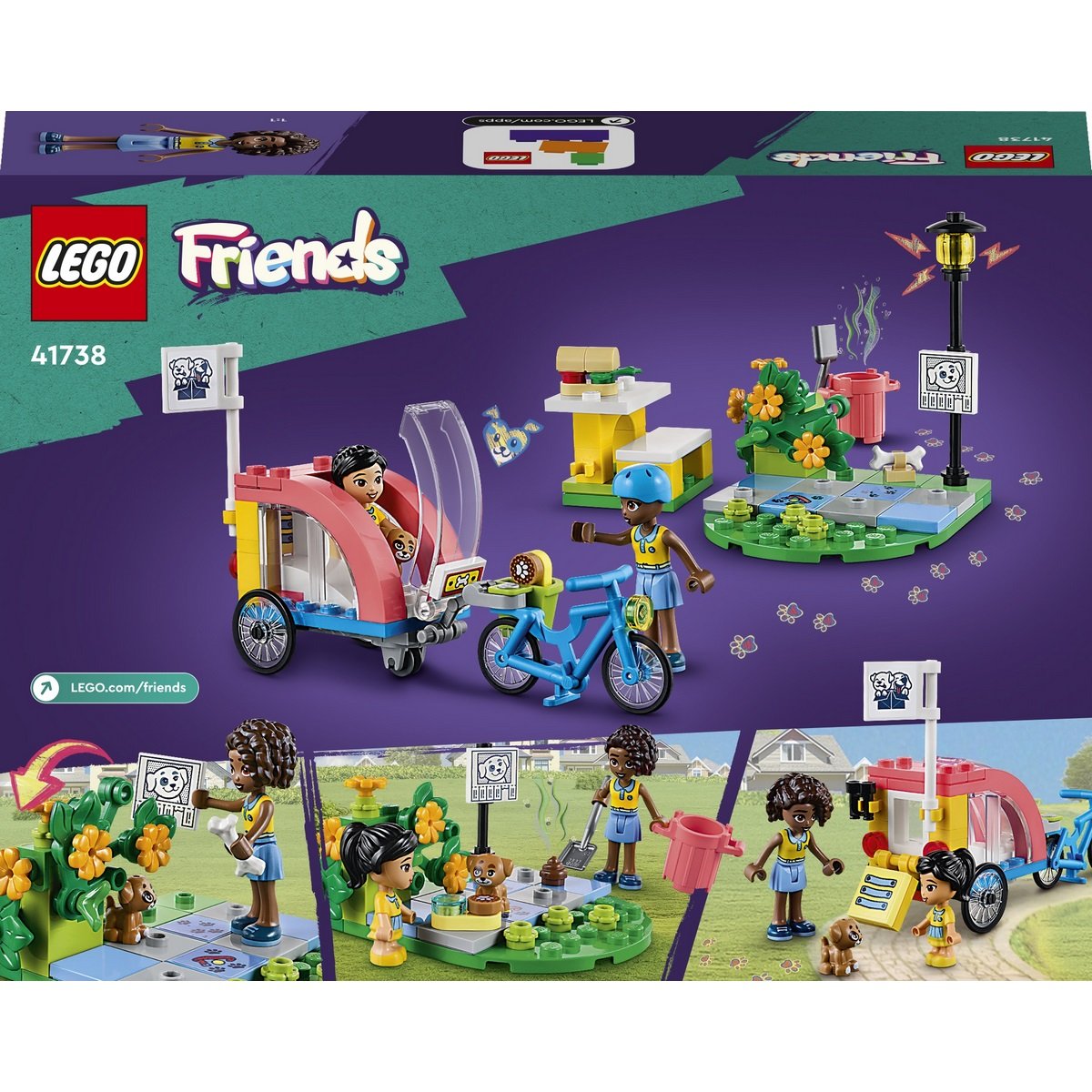 Le vélo de sauvetage canin Lego Friends 41738