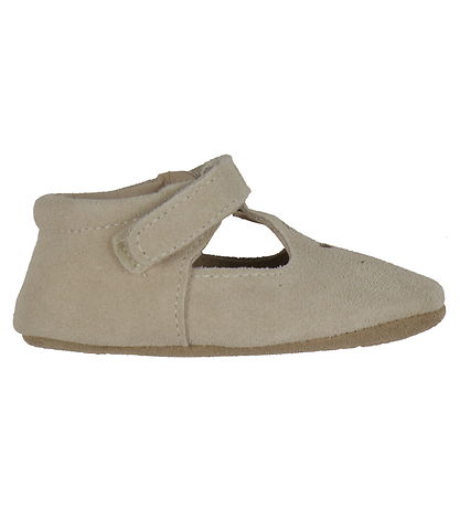 Melton Leder-Krabbelschuhe - Oxford