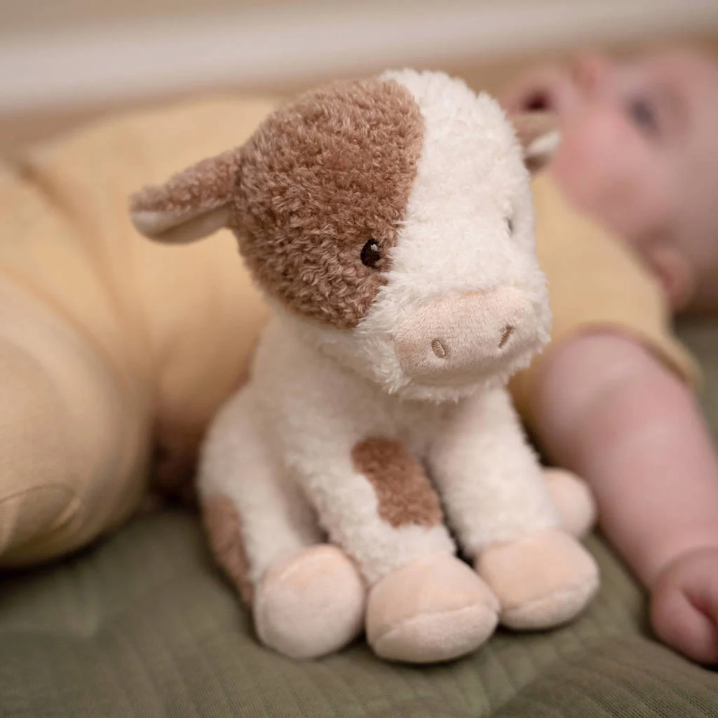 koe little farm knuffel 17 cm