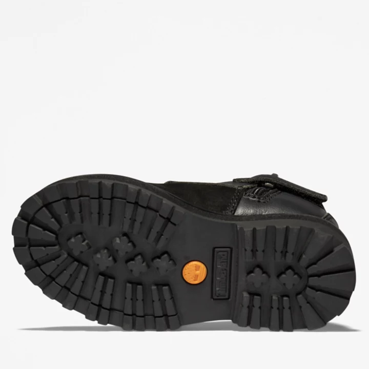Bota Chukka Infantil Courma Kid na cor preta