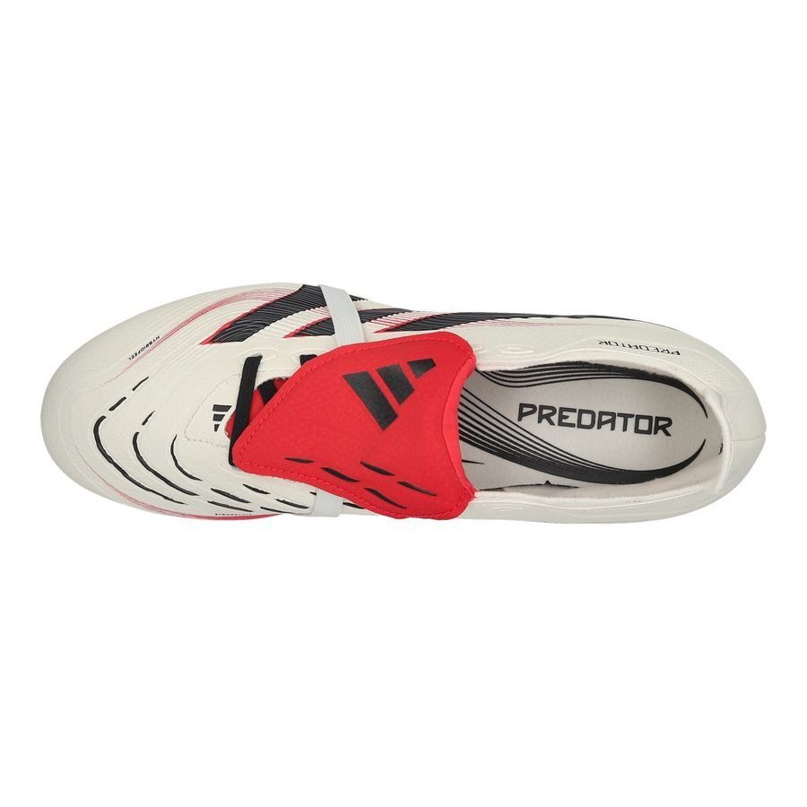 adidas Predator League Fold-over Tongue SG Champagne - Blanc/Noir/Pure Ruby