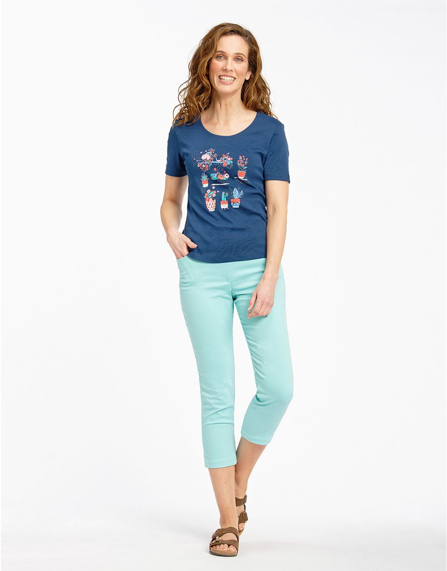 T-shirt marine coton BIO
