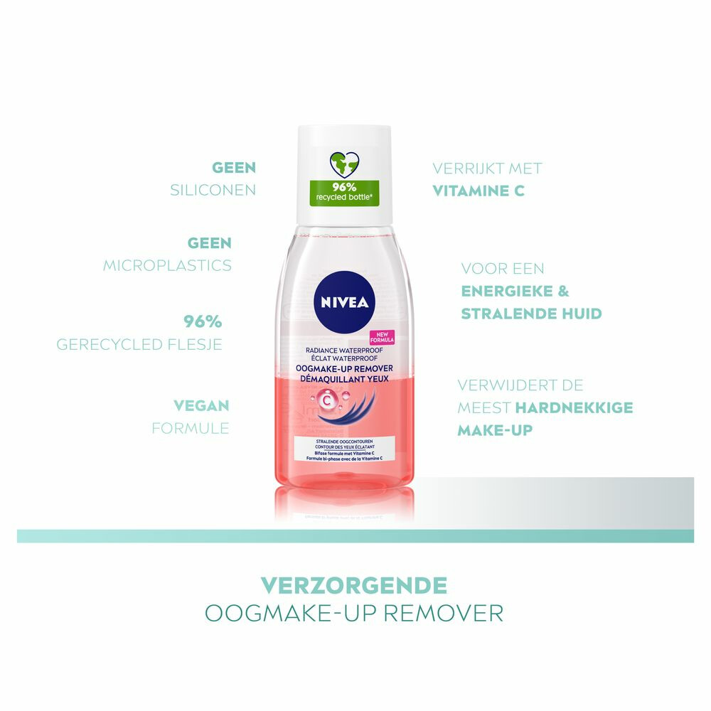 Nivea Oogmake-Up Remover Stralende Oogcontouren125 ml