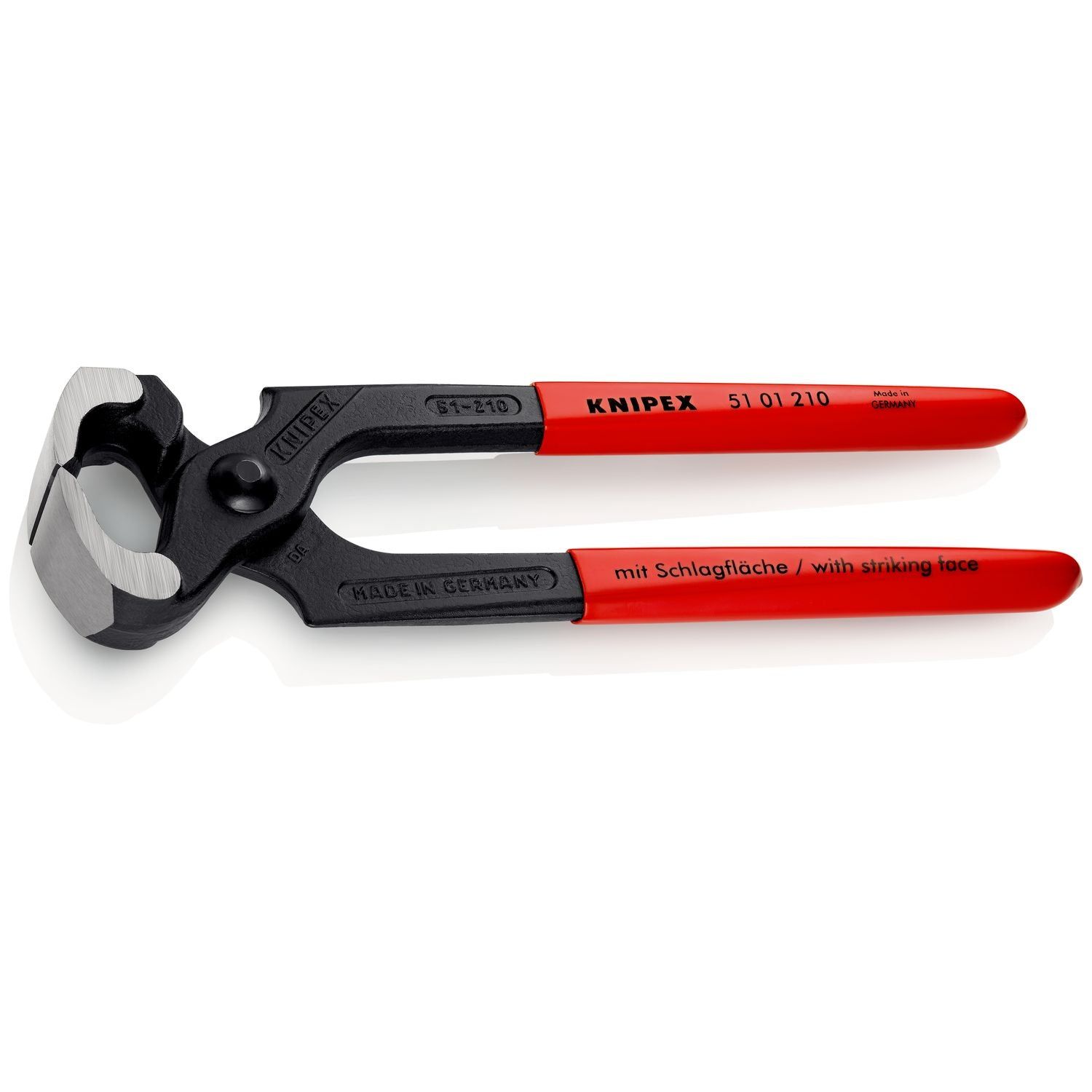 Knipex 51 01 210 Nijptang met hamerkop 210mm