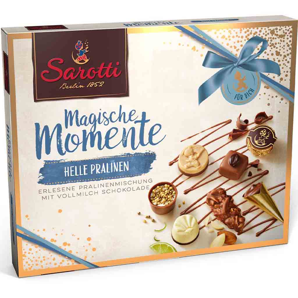 Sarotti Magische Momente Helle Pralinen 210g MHD:13.12.24