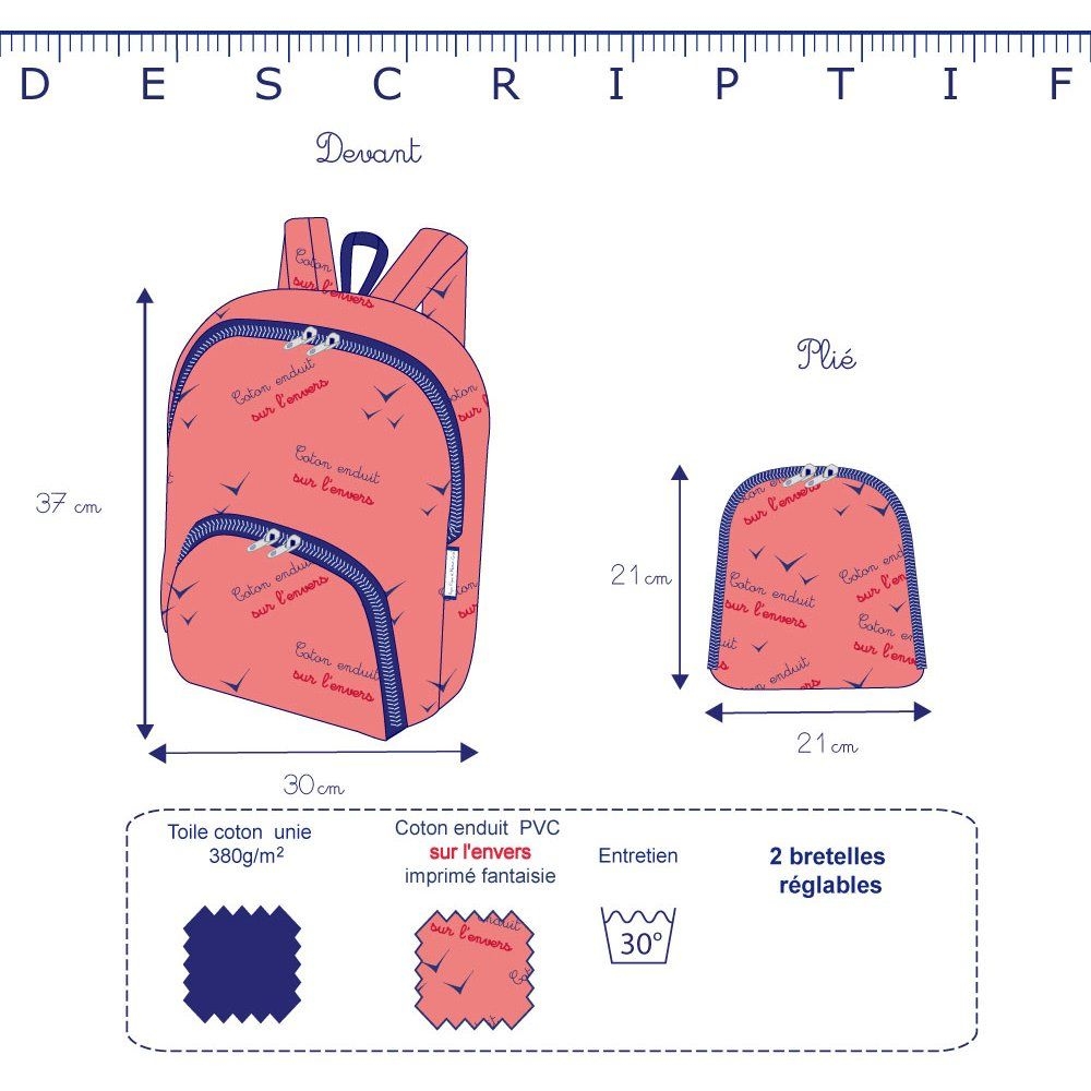 Sac À Dos Pliable Paille Dorée Noir