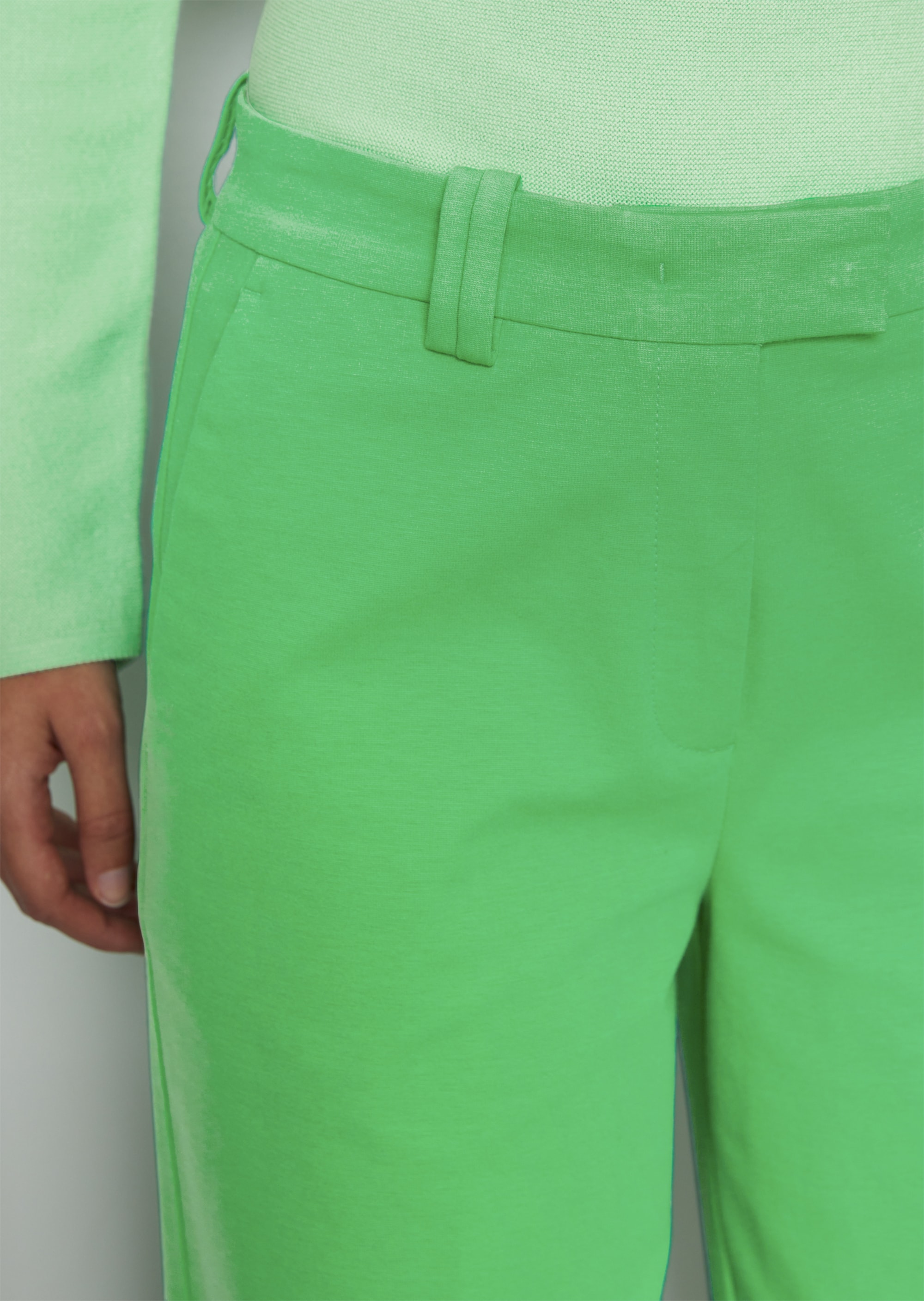 Jerseyhose wide aus Interlock-Qualität