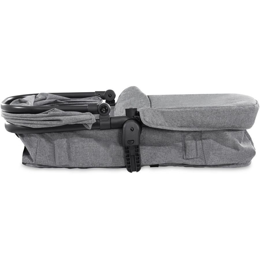 hauck Geschwisterwagen Atlantic Twin Melange Grey
