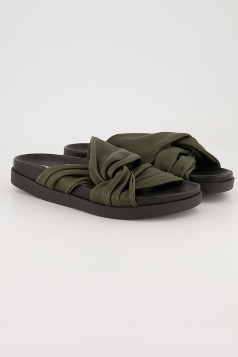 Leder-Sandalen, Doppelriemen, Weite H