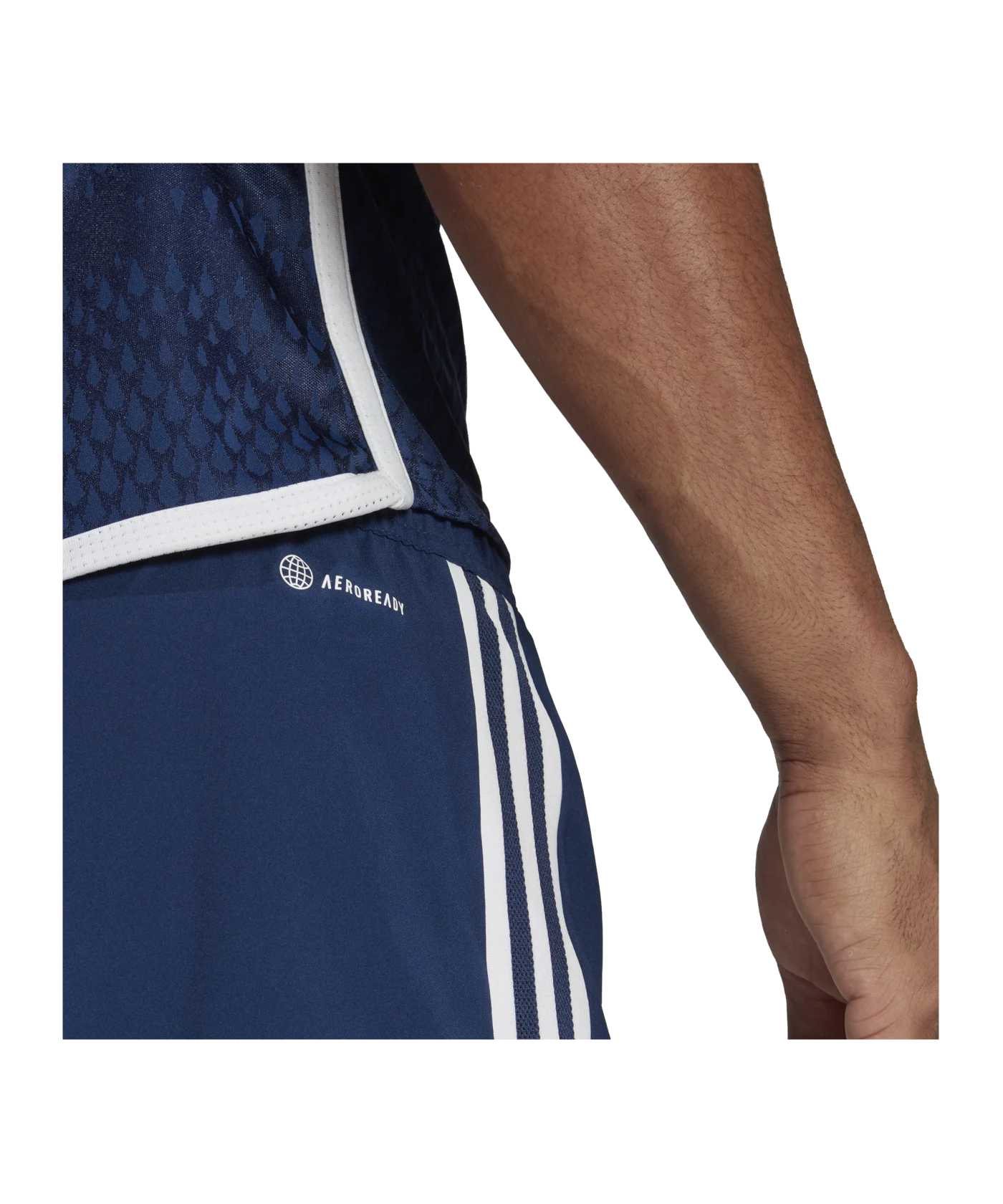 adidas Tiro 23 Competition Match Short Blau Weiss