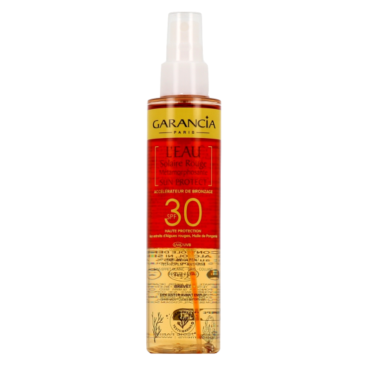 Garancia Solaire Eau Rouge Accélératrice de bronzage