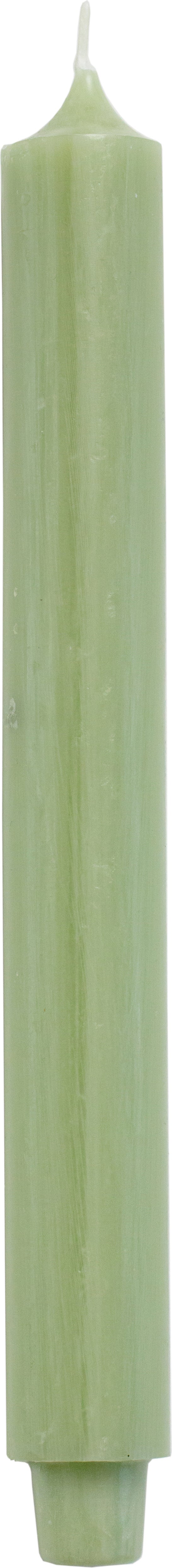 Rustik Lys dinerkaars groen 21 uur D 3,2 H 30 cm