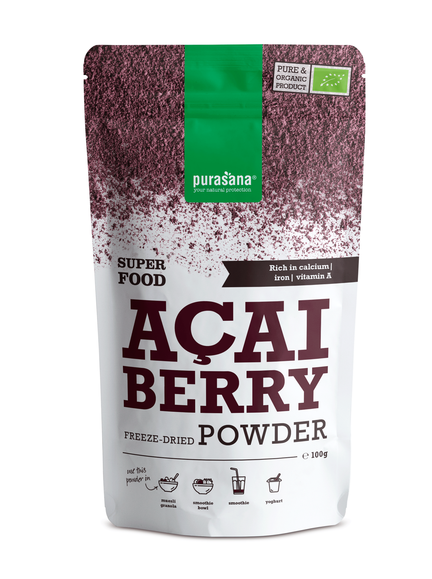 Purasana Acai Powder 100g