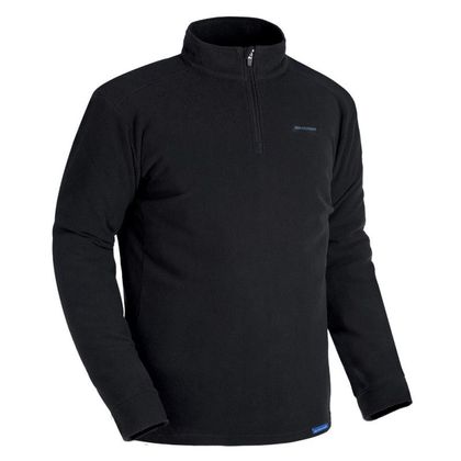 Veste Oxford ADVANCED MICRO POLAIRE 1/2 COL - Noir