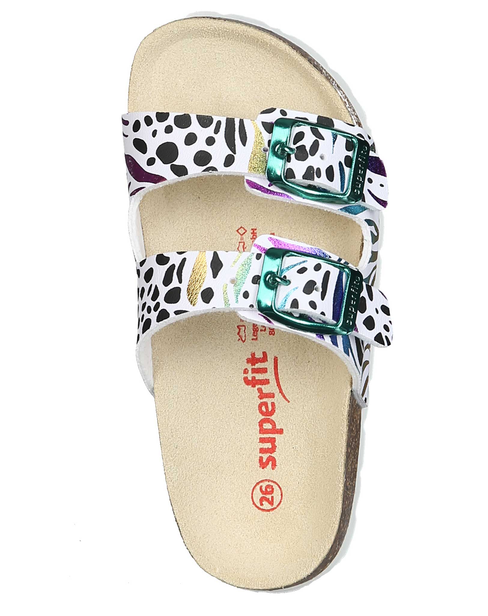 Pantoletten PATTERNS in bunt