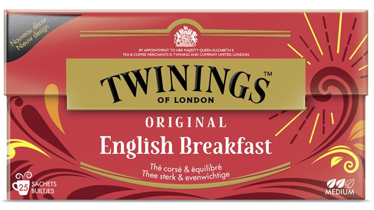 Twinings English Breakfast25 stuks