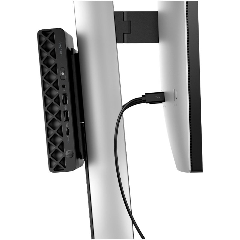 HP EliteDesk 8 Mini G1a Wolf Pro Security Edition AMD Ryzen™ 5 220 32 Go DDR5-SDRAM 1 To SSD Windows 11 Pro Mini PC Noir