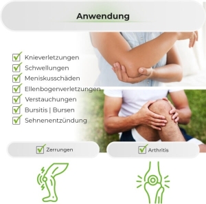 Quick Aid Knie oder Ellenbogen Kompresse