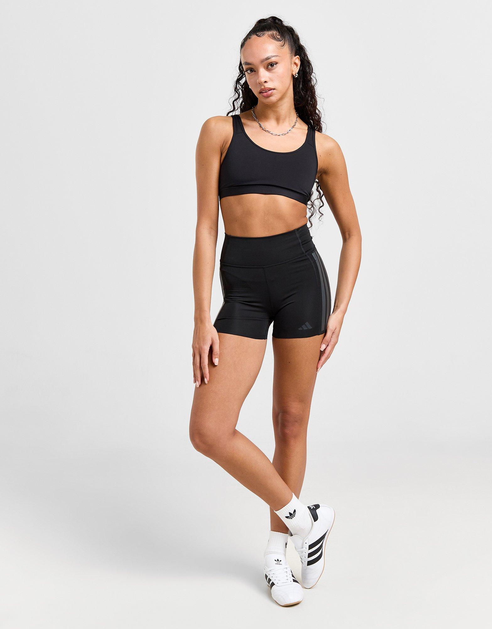 adidas Legging coupe 1/4 3 bandes Optime