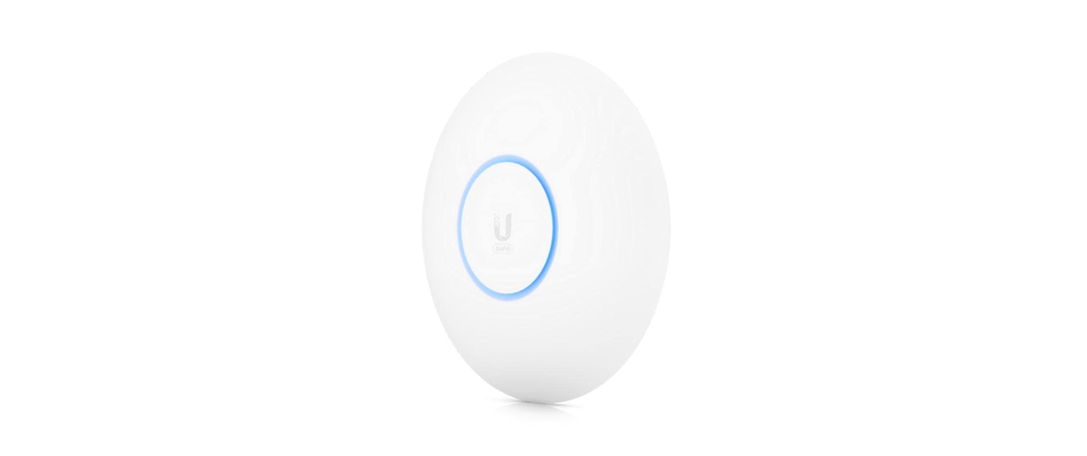 Access Point UniFi 6 Professional U6-PRO<br>Dualband-WiFi 6-Zugangspunkt für den Innenbereich, der mit einer Gesamtdurchsatzrate von 5.3 Gbps über 300 Clients unterstützen kann