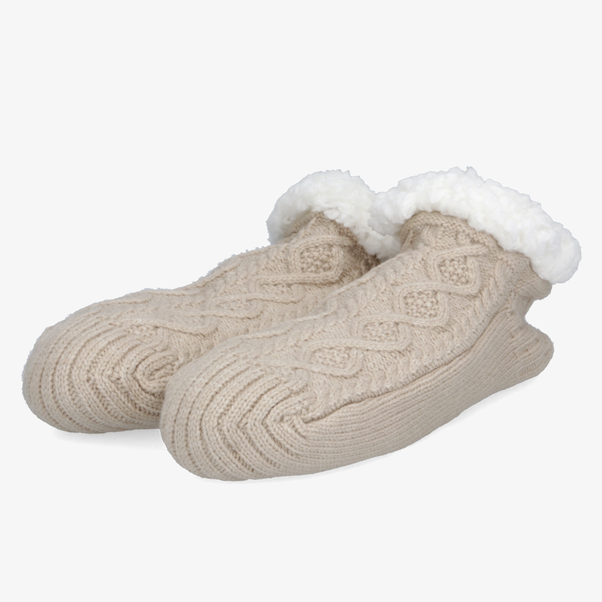XSRY Damen Kuschelsocken braun