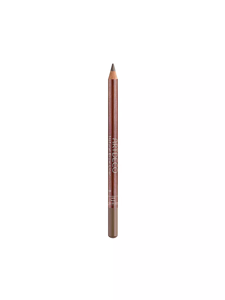 ARTDECO GREEN COUTURE Augenbrauenstift - Natural Brow Liner ( 8 Ash Brown )  braun