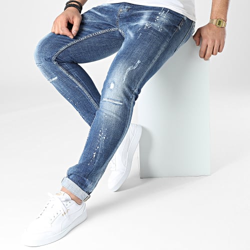 Jean Skinny 673 Bleu Denim