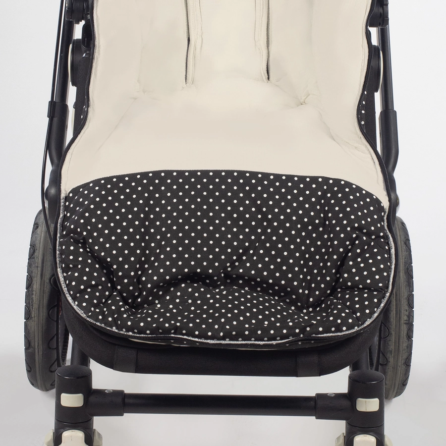 Walking Mum Winterfußsack Emily schwarz