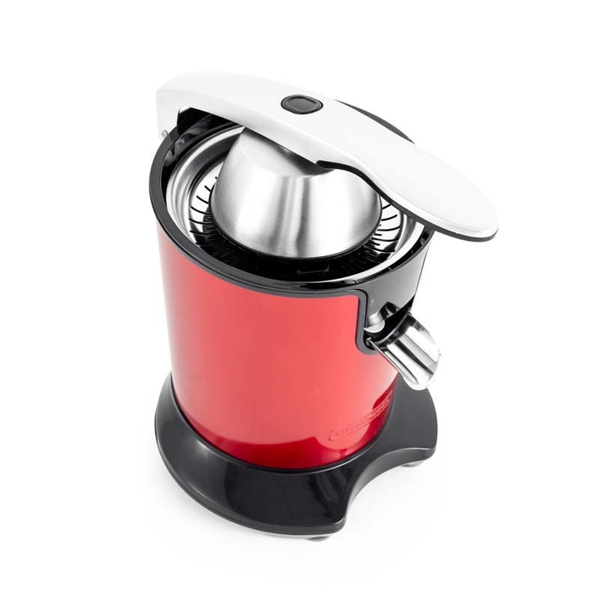 Kitchencook Presse Agrume Electrique - Bras articulé en Aluminium puissant-rouge
