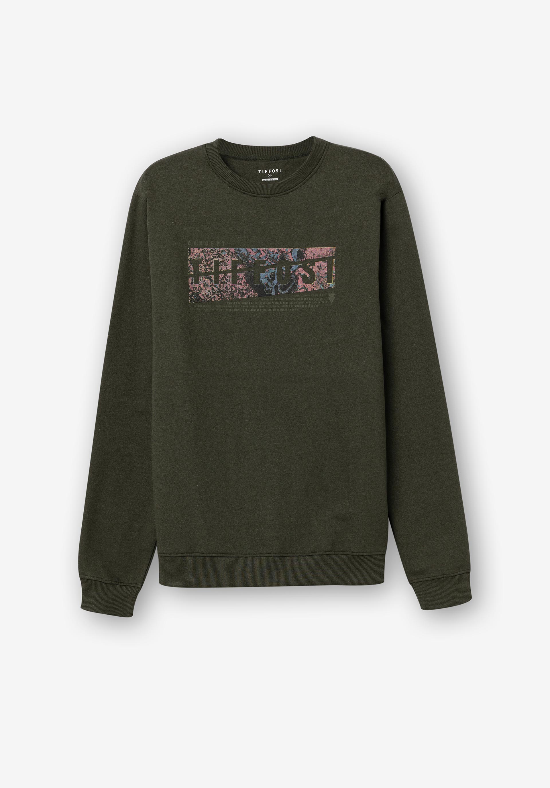 Sweatshirt com Estampado Frontal