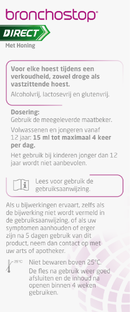 Bronchostop Direct met Honing Hoestdrank 120ML