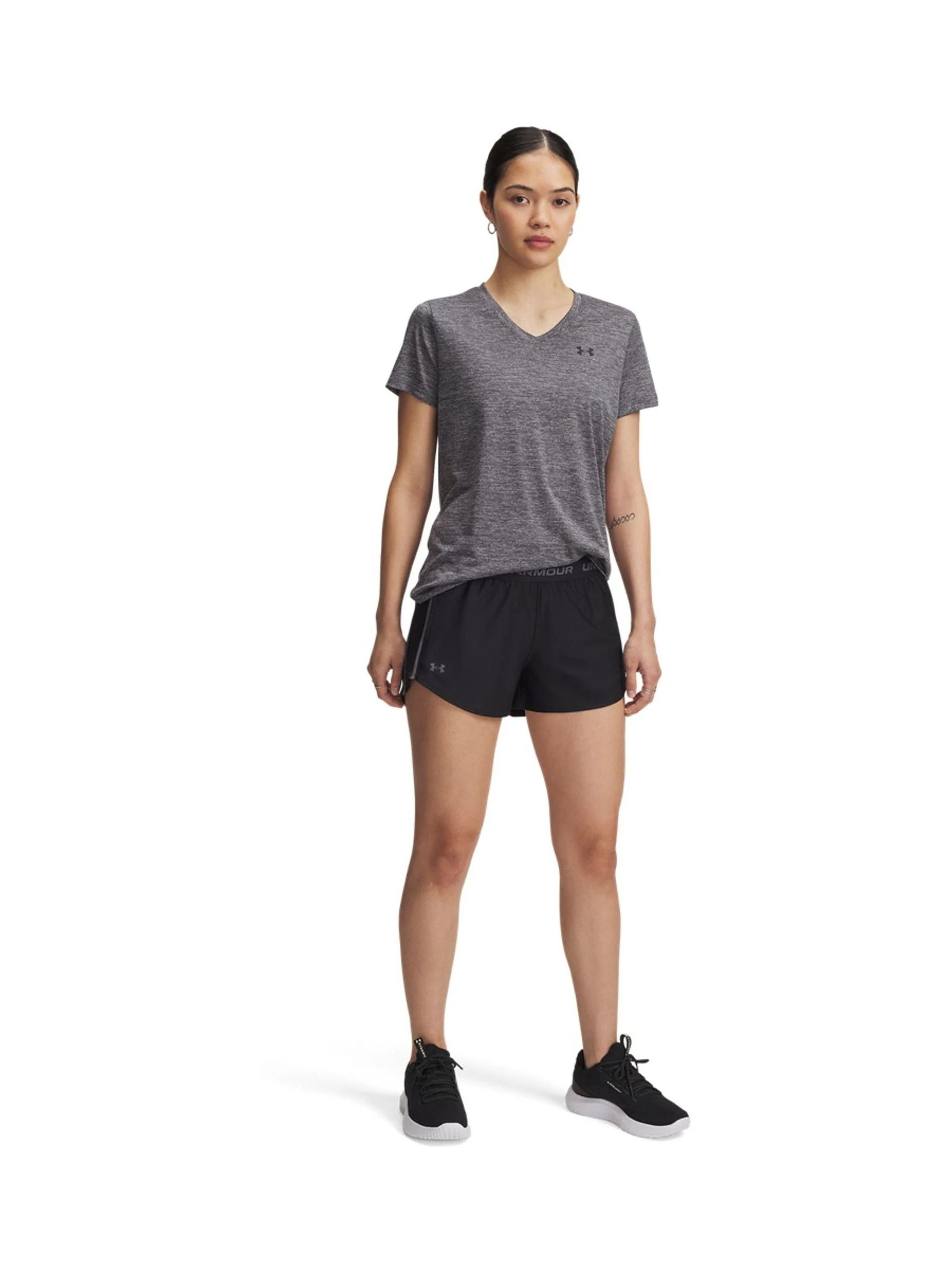 Zwart - Under Armour Tech Play Up shorts