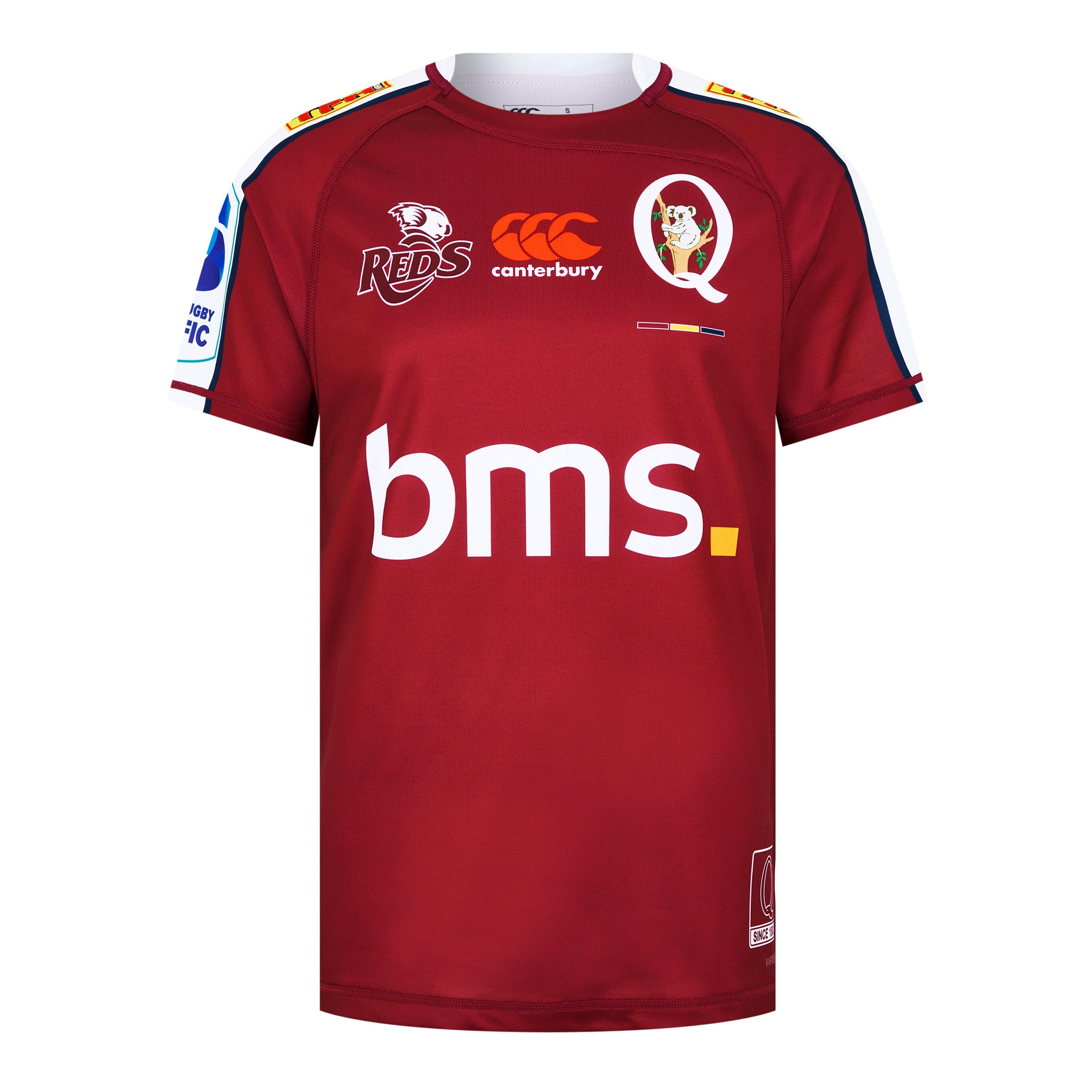 Canterbury Cant Queensland Reds Home Shirt 2024 Adults