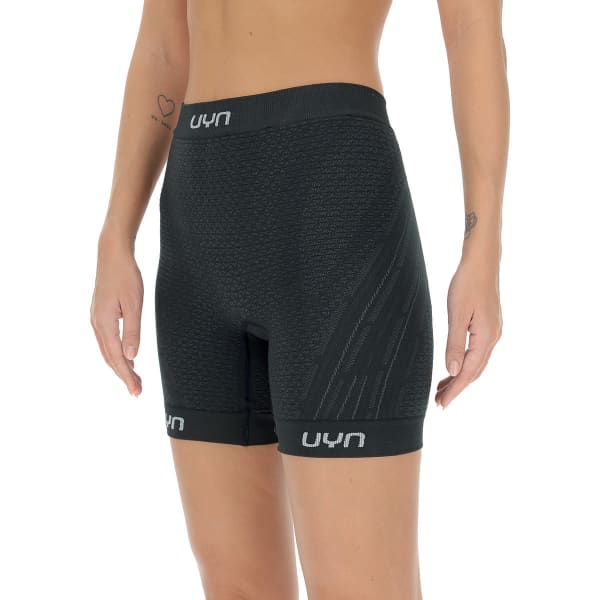 Cuissard running UYN LADY RUNNING COOLBOOST OW PANTS SHORT BLACK/JET BLACK