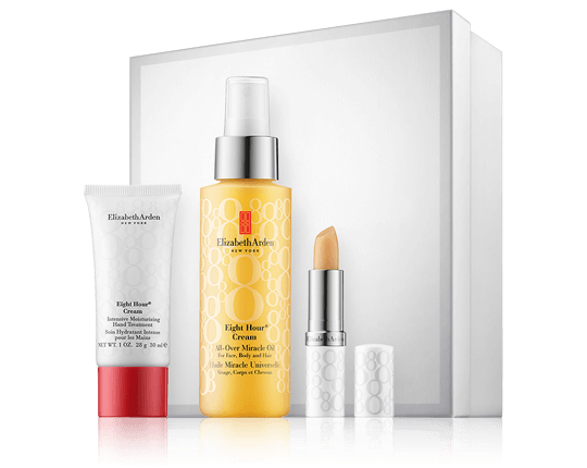 Elizabeth Arden Eight Hour Cream Set mit Miracle Oil 100ml-3,7g-30ml