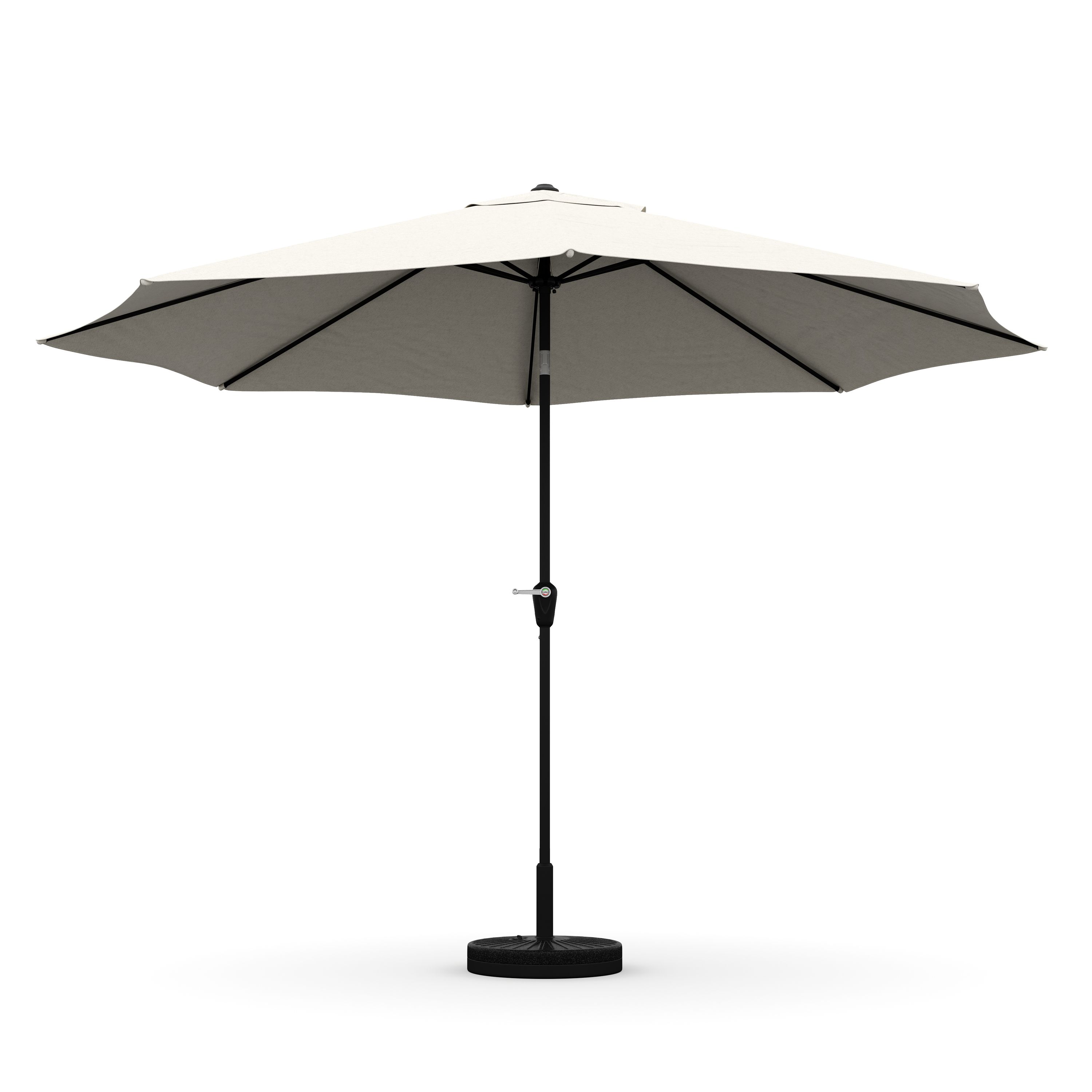 Sonnenschirm SUNA 300 cm weiss