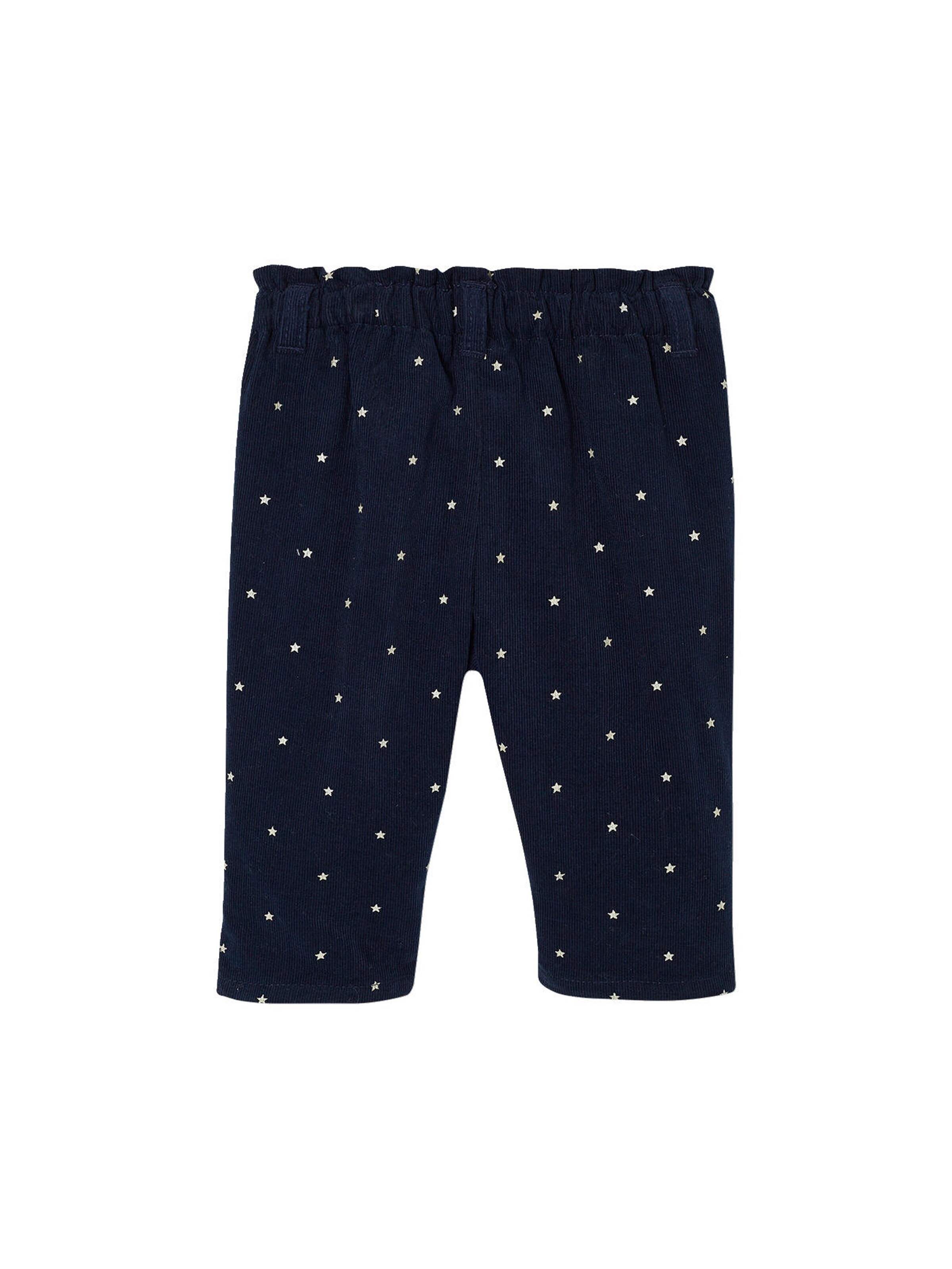 Vertbaudet Baby Paperbag-Hose aus Cord marine
