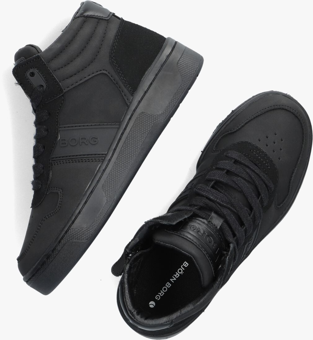 BJORN BORG zwarte bjorn borg hoge sneaker t2200 mid tnl k