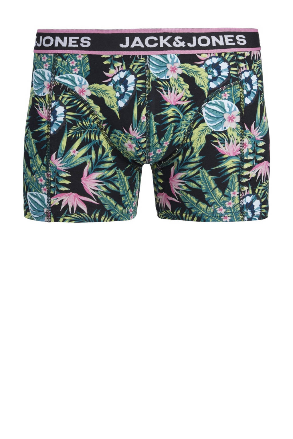 boxershort JACDREW - set van 3 groen/zwart/roze