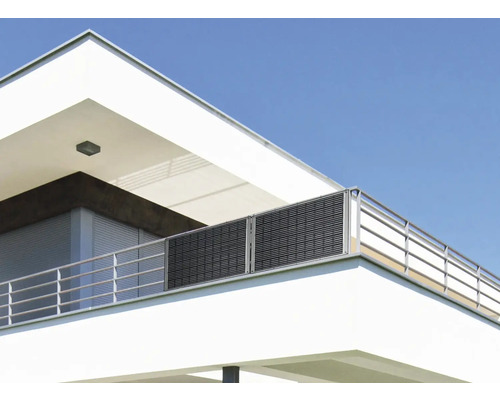 Balkoncentrale met flexibele PV-module, lichtgewicht 600 Wp inclusief omvormer (2x 300 W)