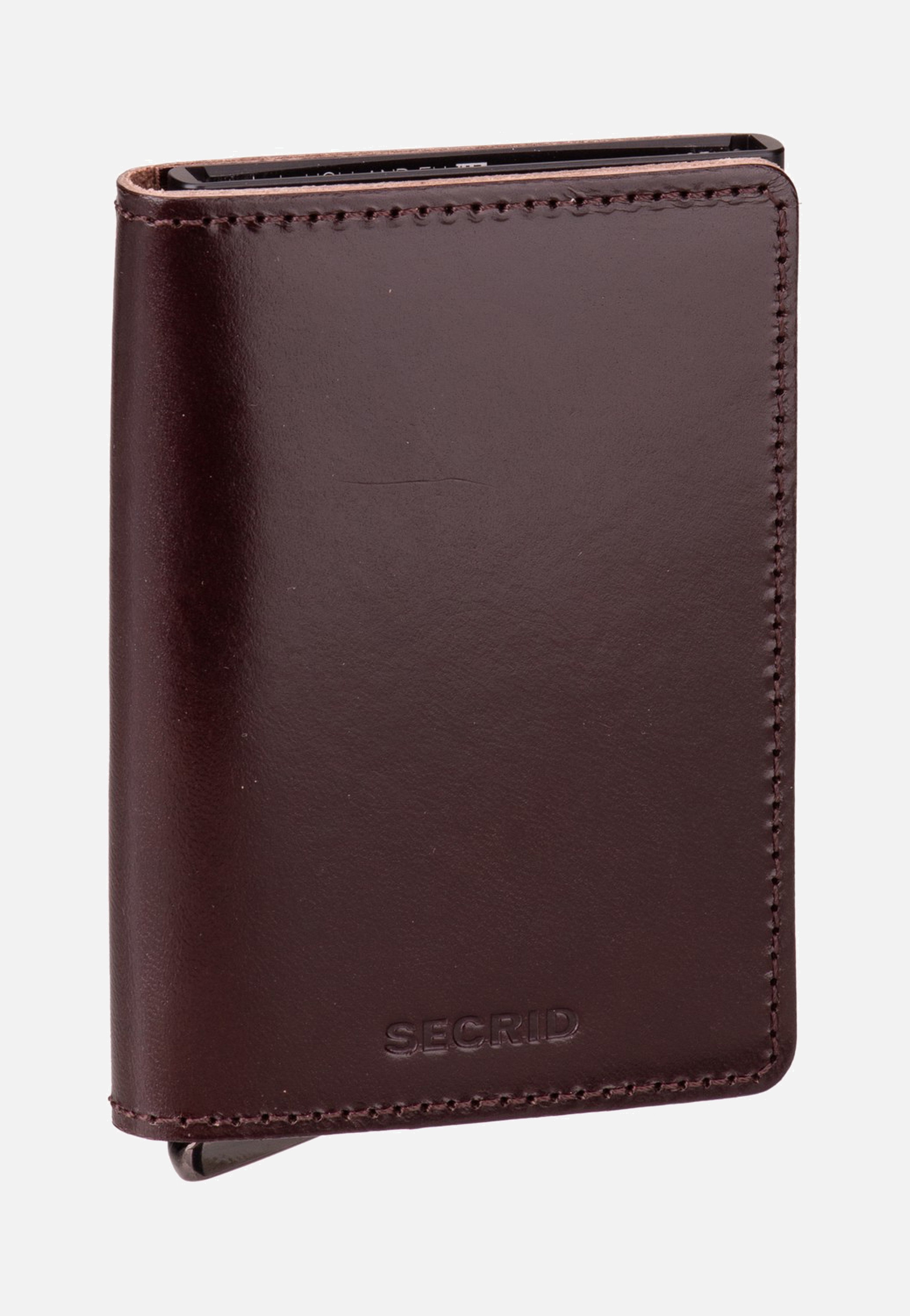 Slimwallet Dusk Dark Brown+ - Portemonnaie