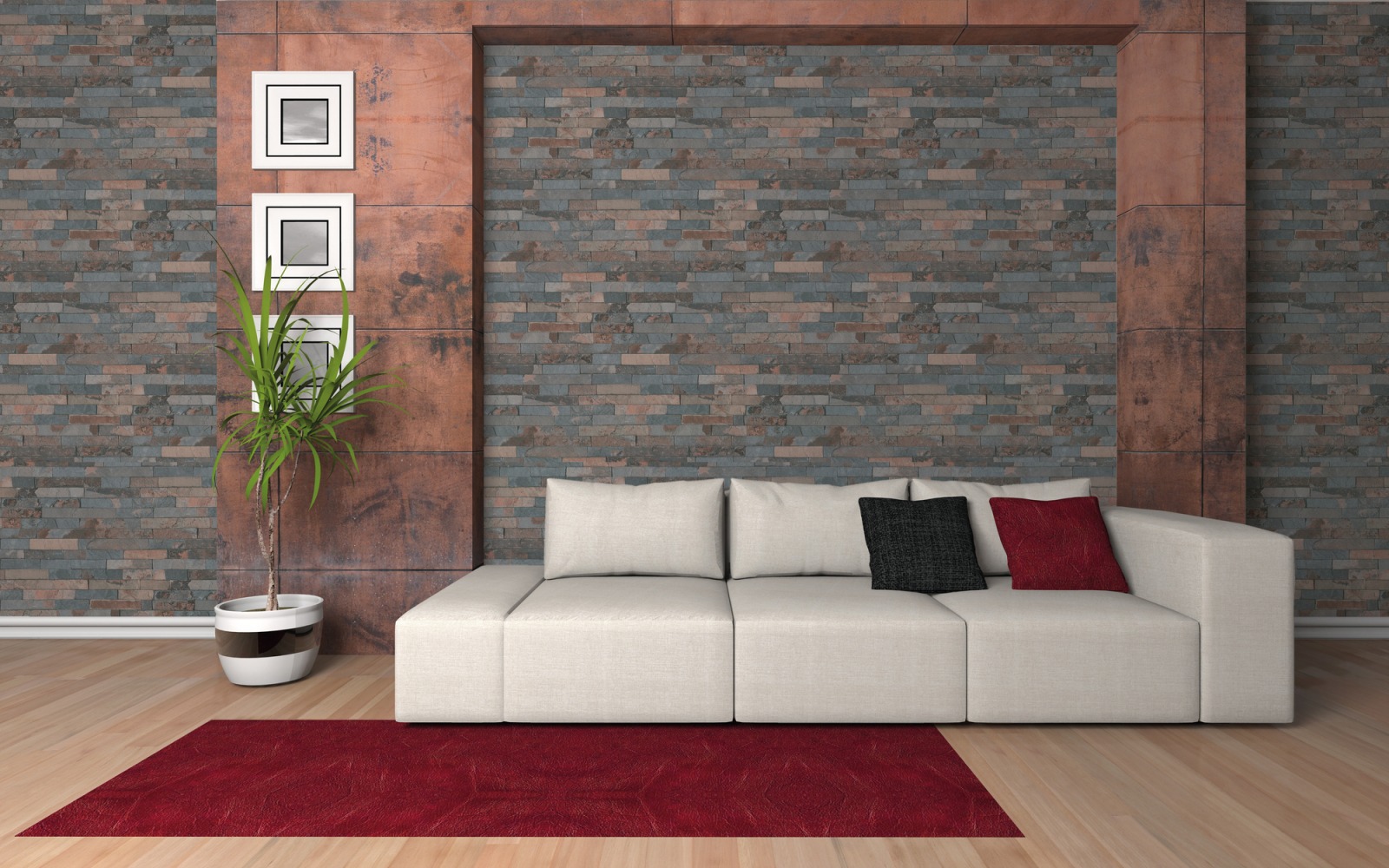 Vliestapete BEST OF WOOD´N STONE 2ND EDITION - grau-braun - 10 Meter