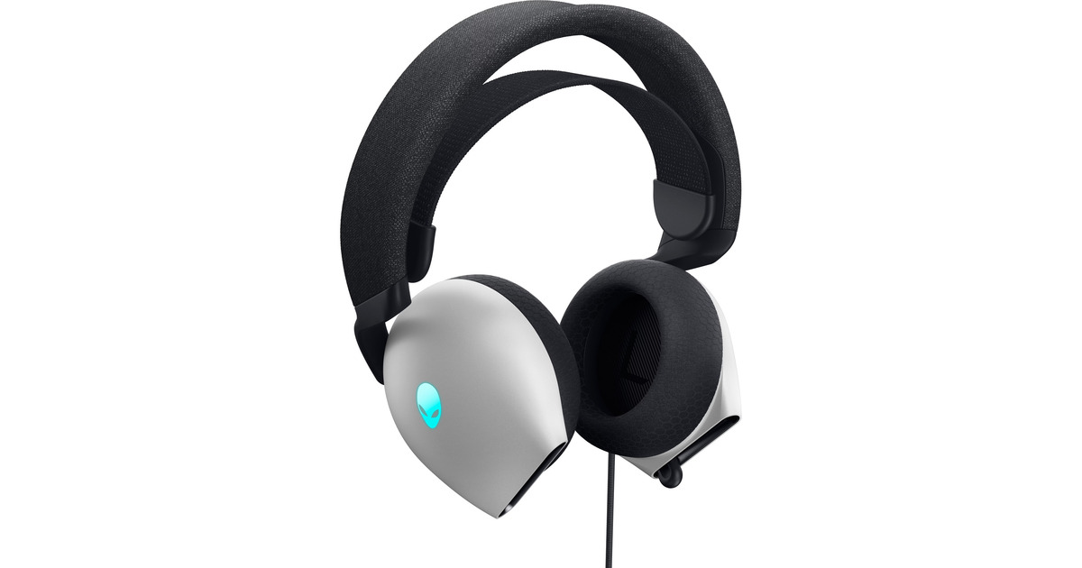 AlienwareBekabelde gamingheadset - AW520H over-ear gaming headset  (Wit/zwart)